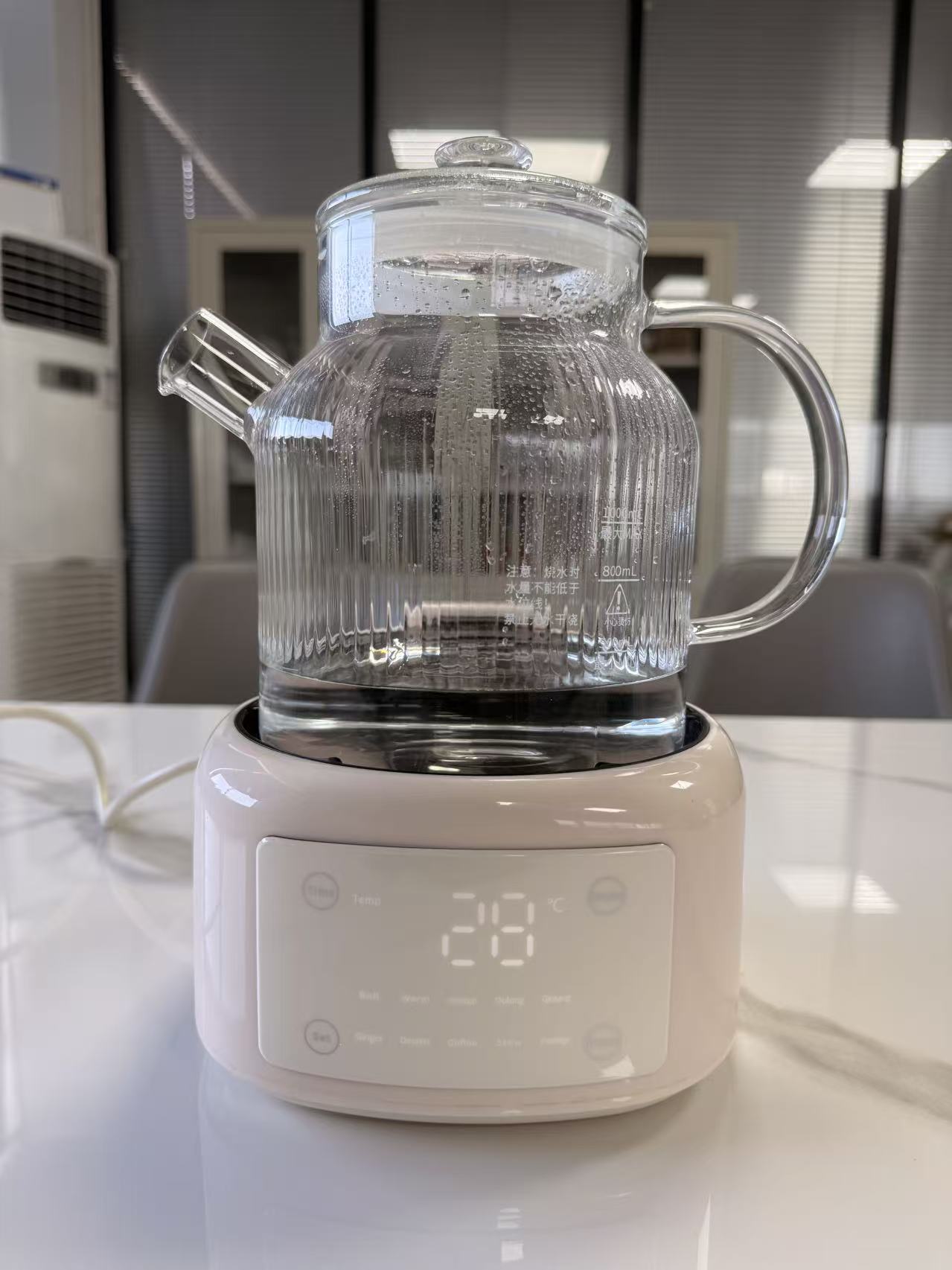 纤薄大容量草本茶壶